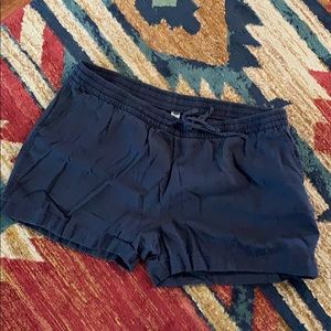 Linen Navy Blue Shorts!